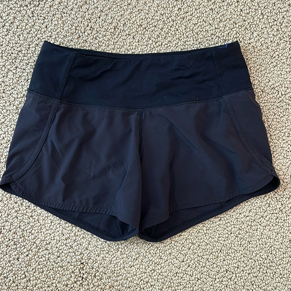 black lululemon speed ups